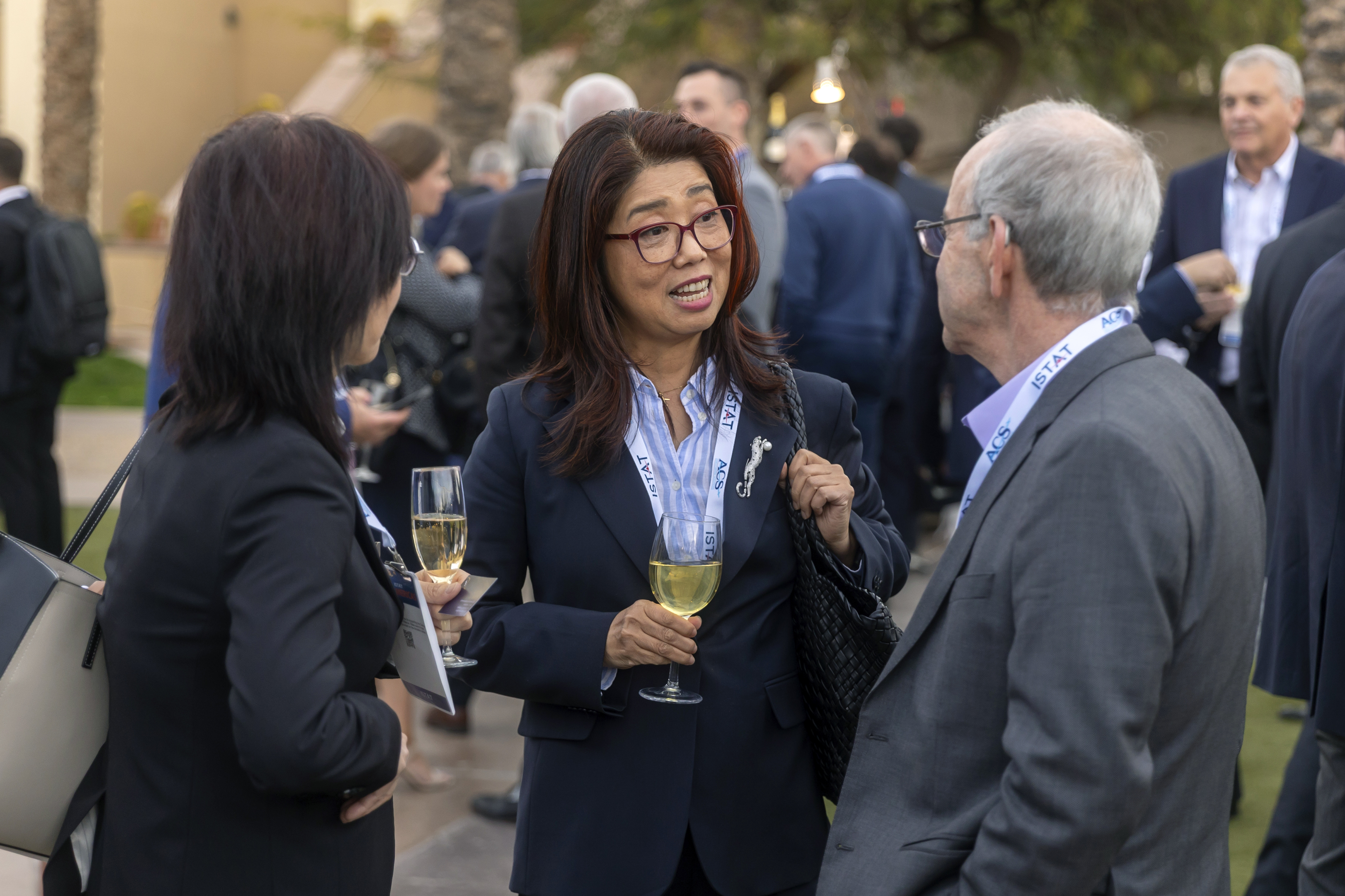 ISTAT Americas delegates at the 2025 Networking Reception.